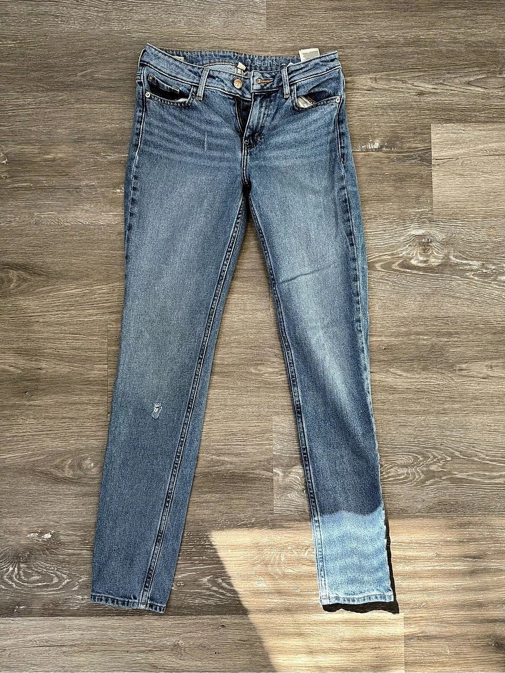 Calvin Klein Jeans Ultimate Skinny Jeans Blue Waist 8